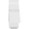 Ekena Millwork Kennewick Architectural Grade PVC Gable Bracket, 36"W x 9"H x 4"D x 4"F, 6/12 Pitch GBP036X09X0404KEN00 - alternate 2